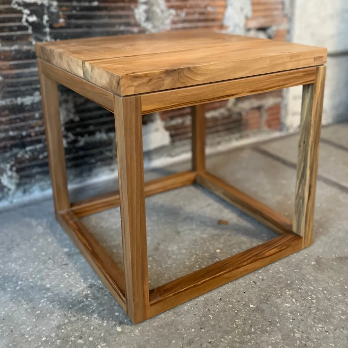 Beach Avenue Table | Modern Wood Side Table | Bedside Table | Small Coffee Table