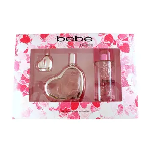Bebe Sheer 3 Pc. Gift Set for Women