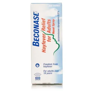 Beconase Hayfever Relief Nasal Spray for Adults (100 Sprays)