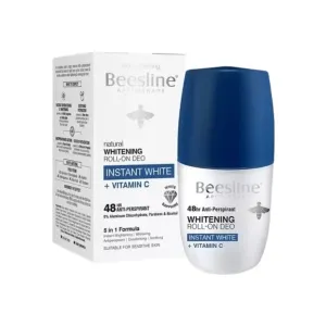 BEESLINE 5in1 Natural Whitening 48h Deo Roll On Instant White Vitamin C 50ml