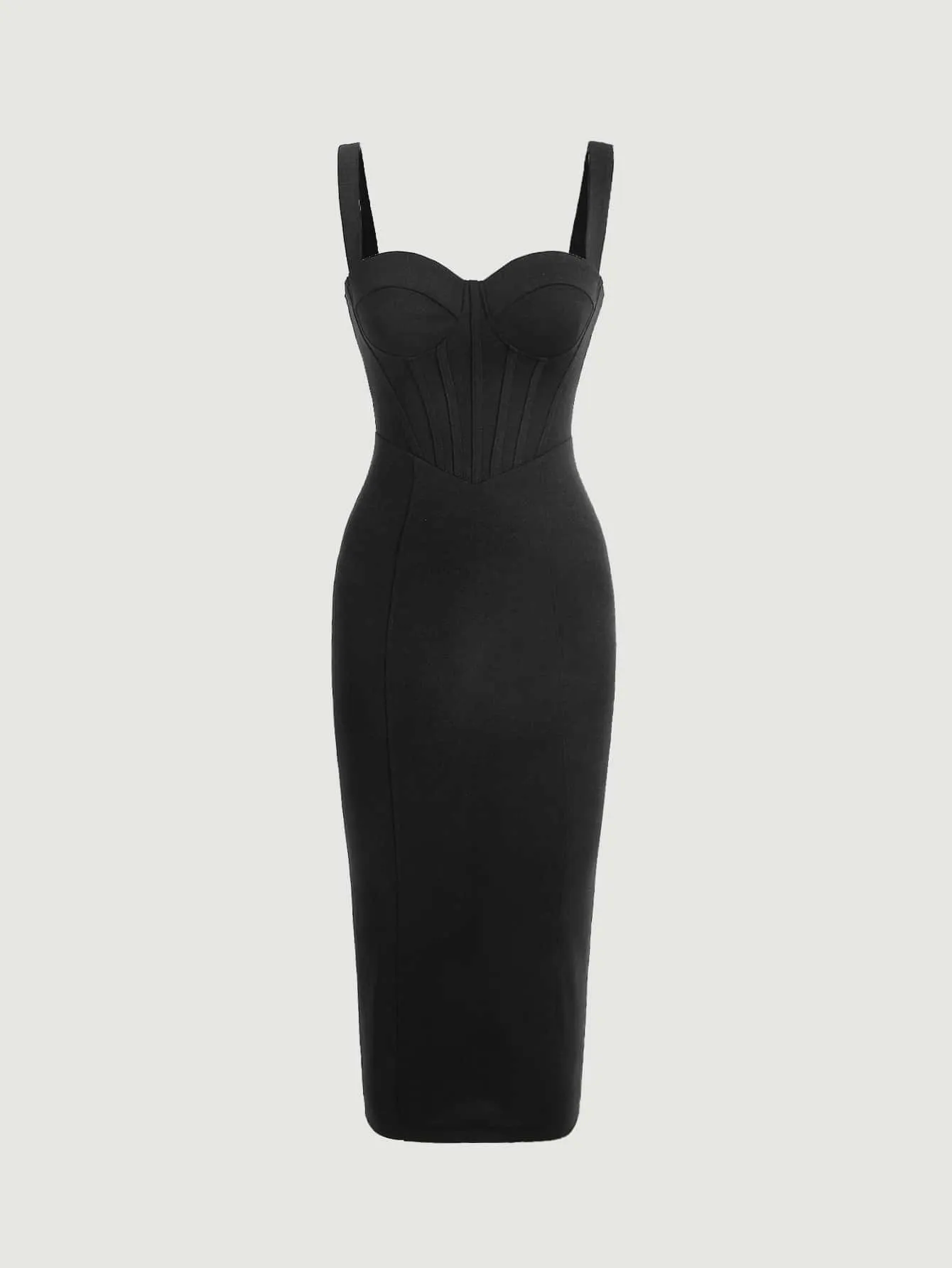 Belle Split Back Bodycon Dress(Clearance Sale)