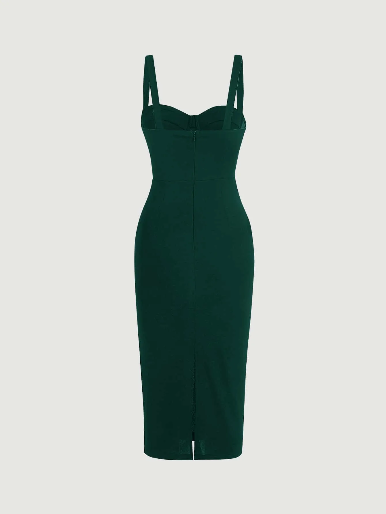 Belle Split Back Bodycon Dress(Clearance Sale)