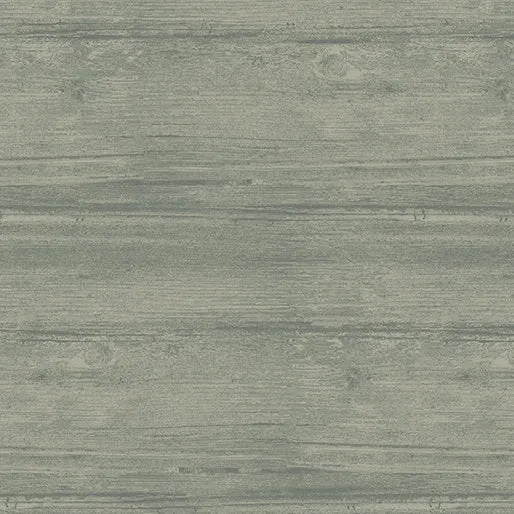 Benartex Washed Wood Steel Cotton Fabric 7709-15-Steel