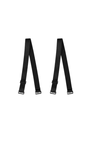Black Shoulder Straps