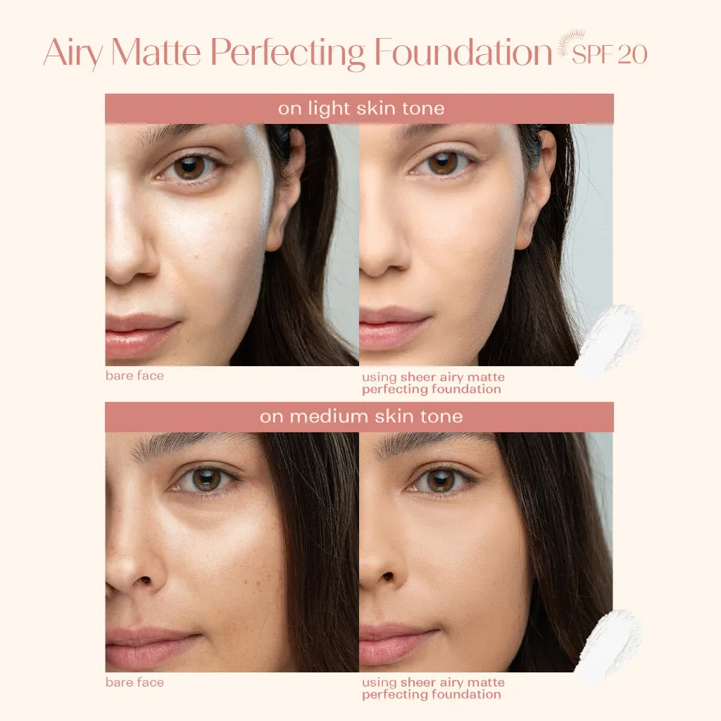 blk cosmetics Matte Perfecting Foundation SPF20 in Sheer