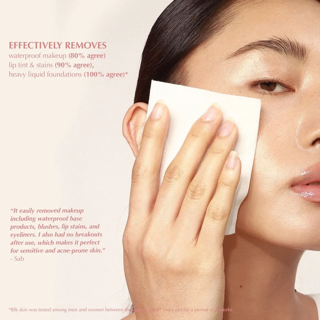 blk skin Brightening & Soothing Makeup Removing Wipes  Niacinamide