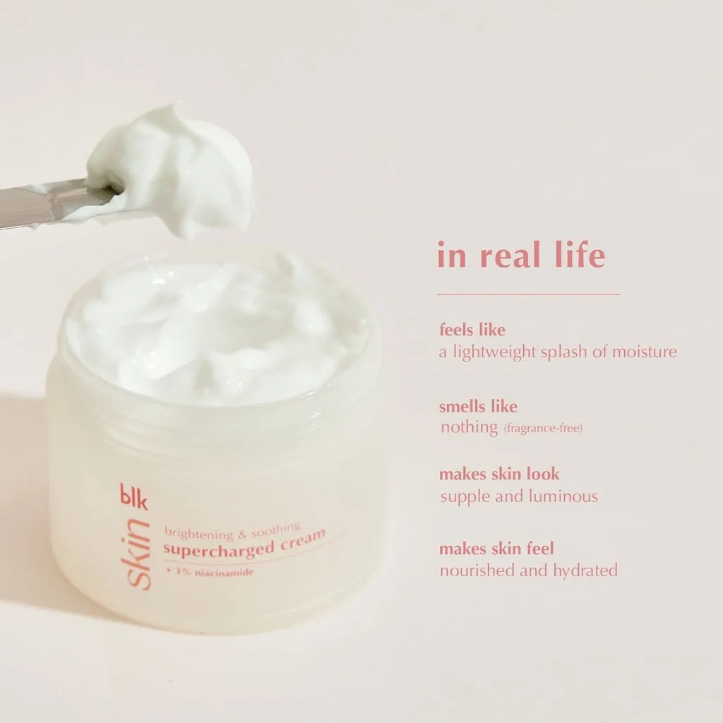 blk skin Brightening & Soothing Supercharged Cream  Niacinamide