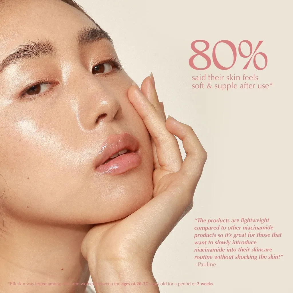 blk skin Brightening & Soothing Supercharged Face Mask  Niacinamide (1 sheet mask)