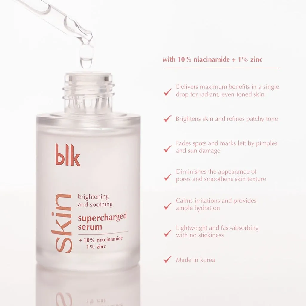 blk skin Brightening & Soothing Supercharged Serum  Niacinamide