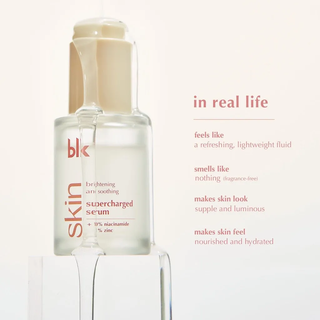 blk skin Brightening & Soothing Supercharged Serum  Niacinamide