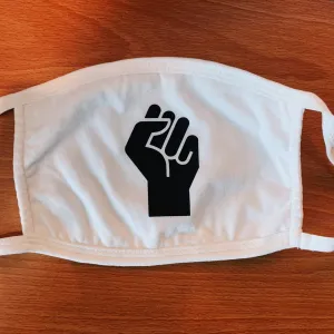 BLM Mask Black Fist