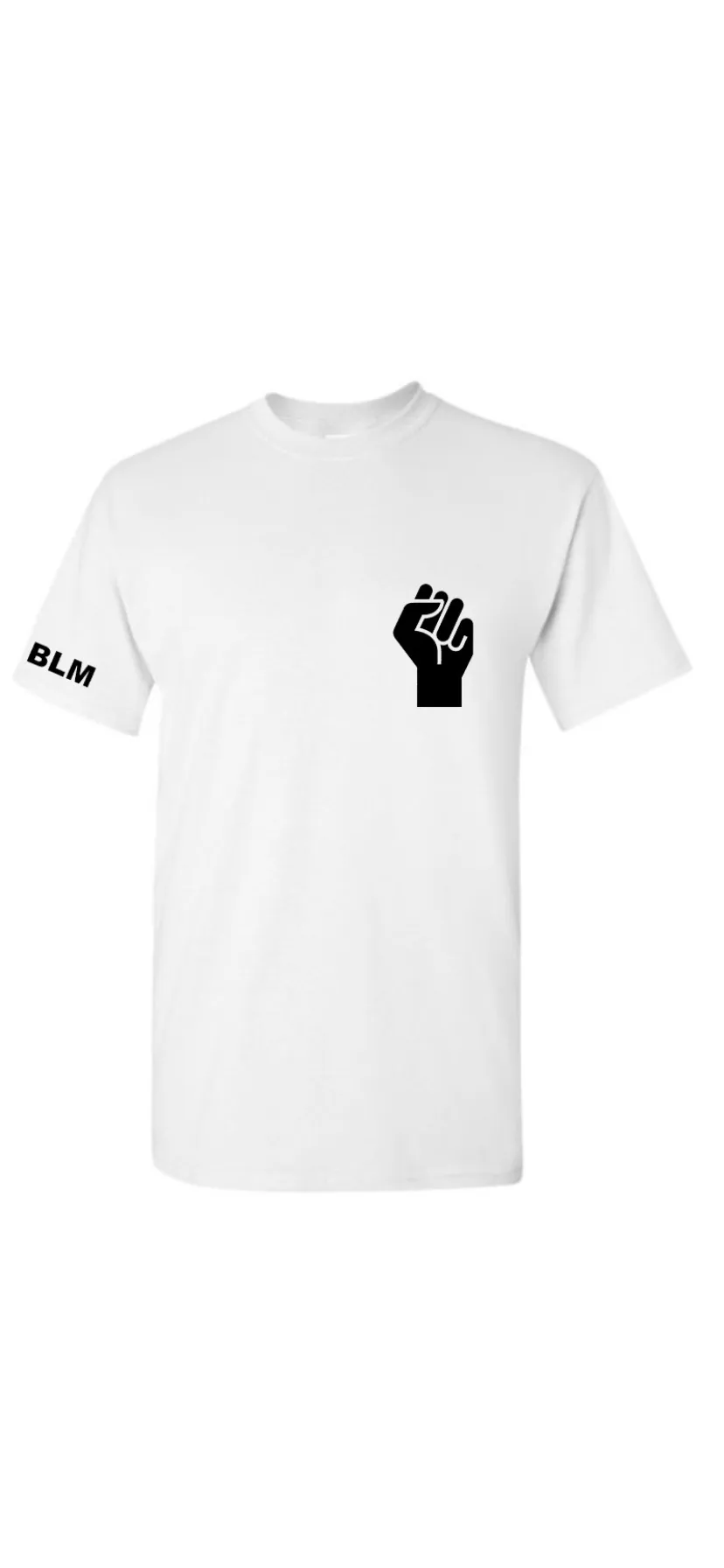 BLM White T-Shirt