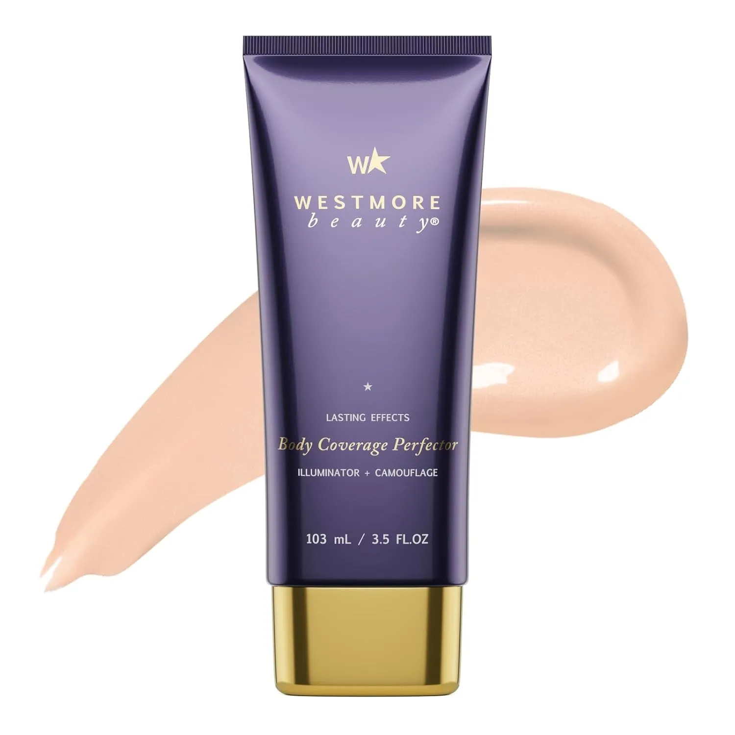 Body Coverage Perfector – Waterproof Leg & Body Makeup - Tattoo Cover up Makeup - 3.5 Oz (Natural Radiance)