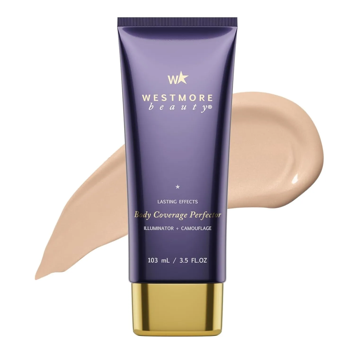 Body Coverage Perfector – Waterproof Leg & Body Makeup - Tattoo Cover up Makeup - 3.5 Oz (Natural Radiance)