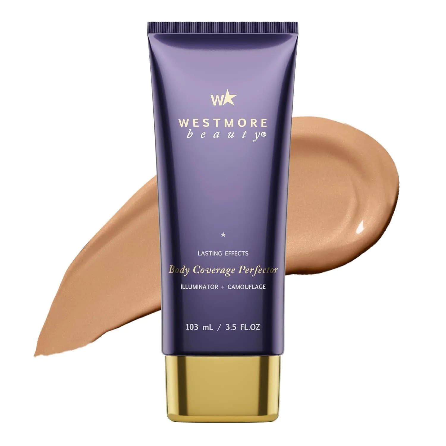 Body Coverage Perfector – Waterproof Leg & Body Makeup - Tattoo Cover up Makeup - 3.5 Oz (Natural Radiance)