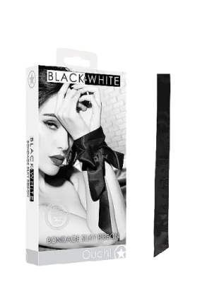 Bondage Silky Ribbon Black