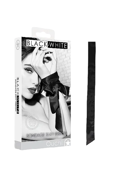 Bondage Silky Ribbon Black