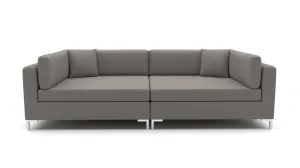 Bonnell 112" Double Cuddler Sofa