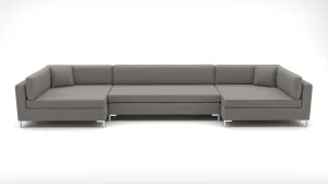 Bonnell 188" U Cuddler Sectional