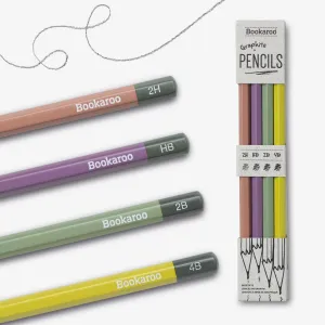 Bookaroo Graphite Pencils - Pastels