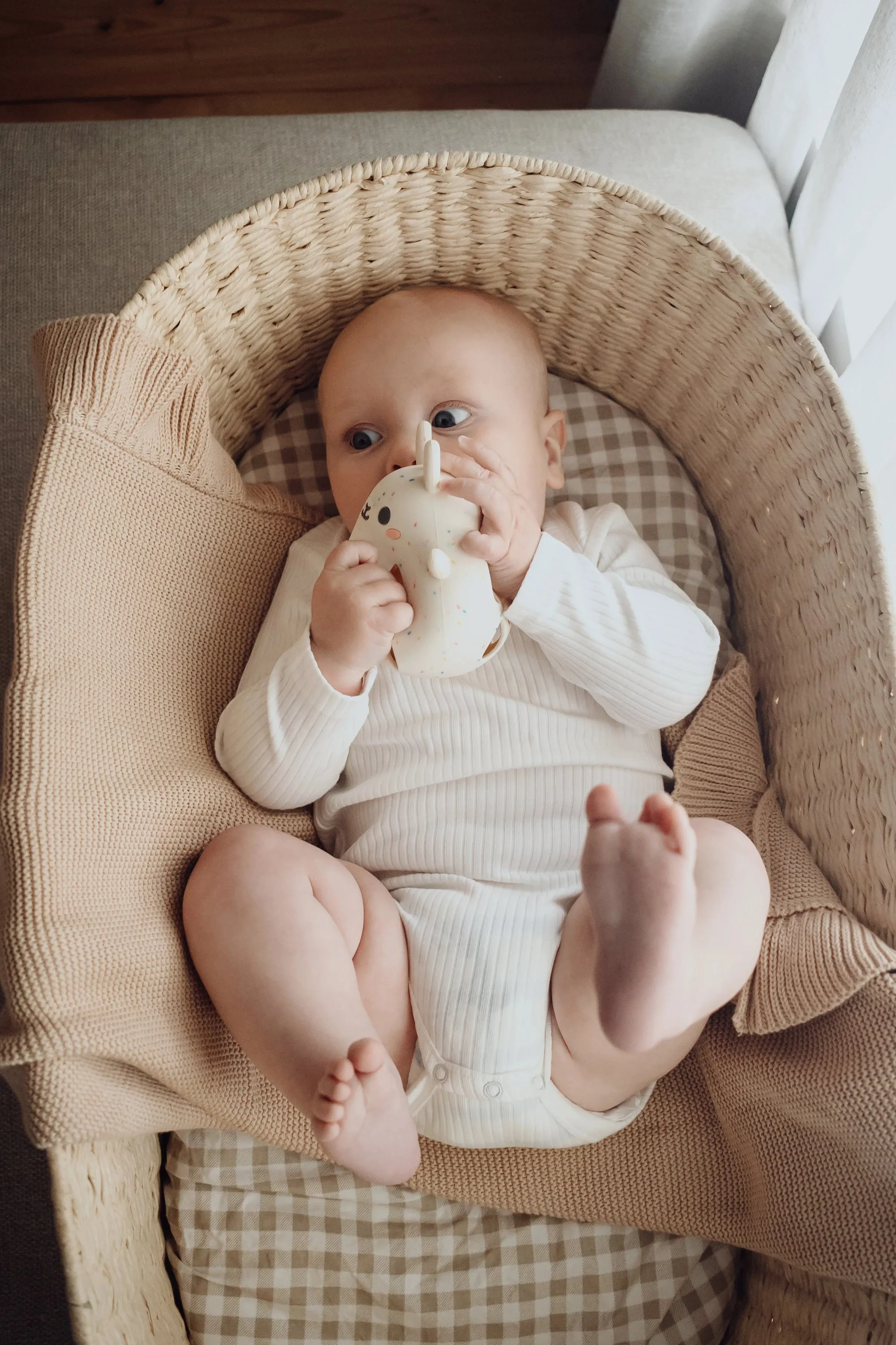 Bowie The Label - Frill Blanket | Latte