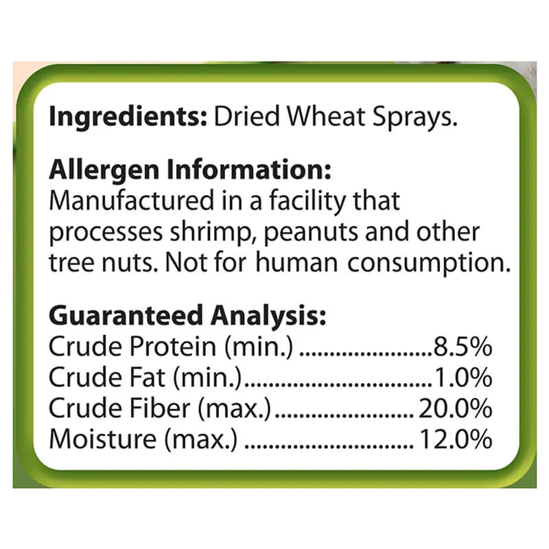 Brown's Tropical Carnival Wheat Sprays Foraging Treat
