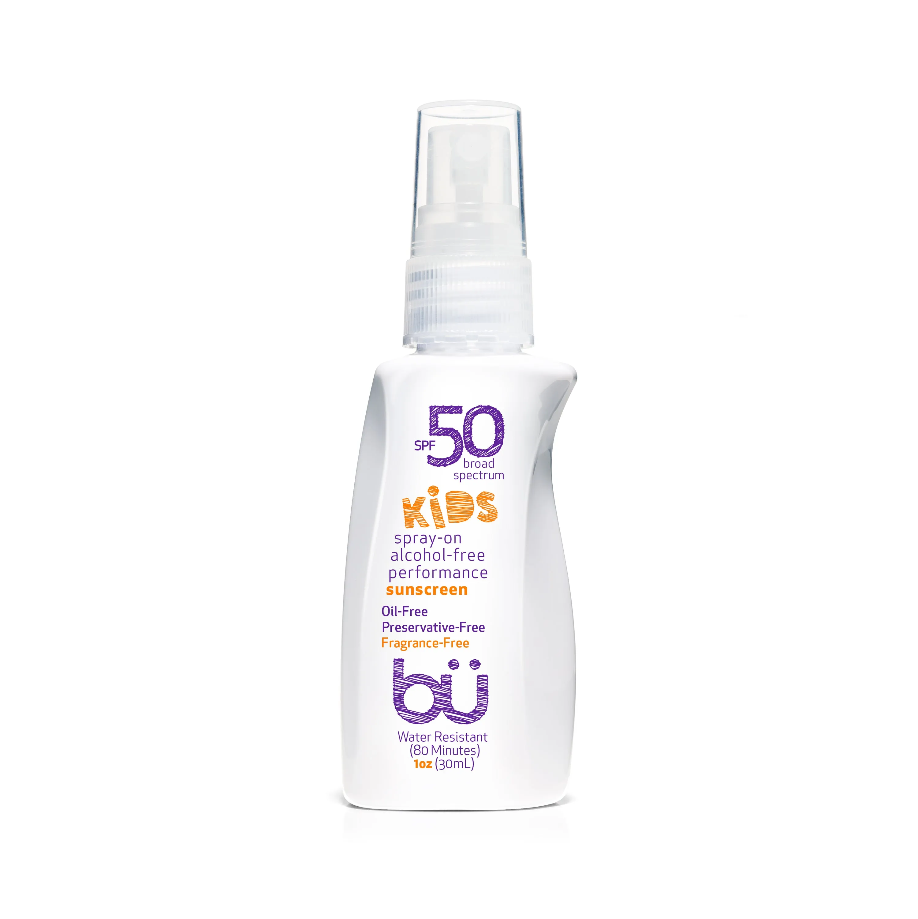 BU SPF 50 Alcohol-Free KIDS Fragrance Free