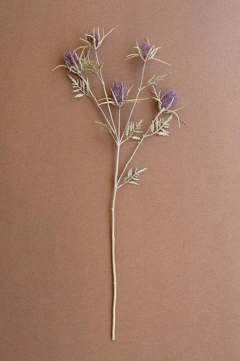 Bundle of 5 Artificial Thistle Spray (Pack of 6)