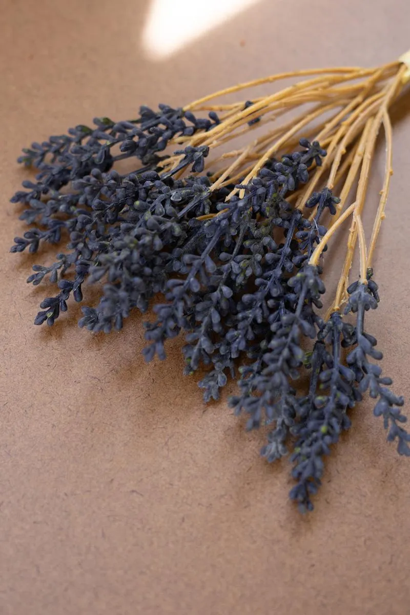 Bundle of 6 Artificial Lavender Flowers (Pack of 6)