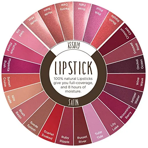Burt’s Bees 100% Natural Moisturizing Lipstick, Blush Basin, 1 Tube