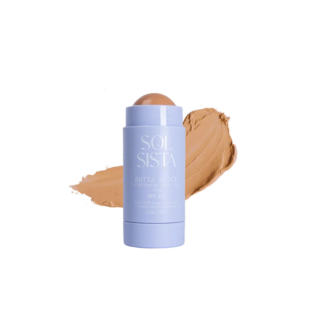 BUTTA BLOCK™️ MINERAL TINTED SPF50 