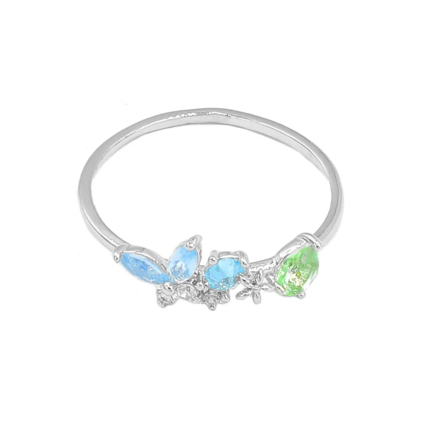 Butterfly Gem Ring