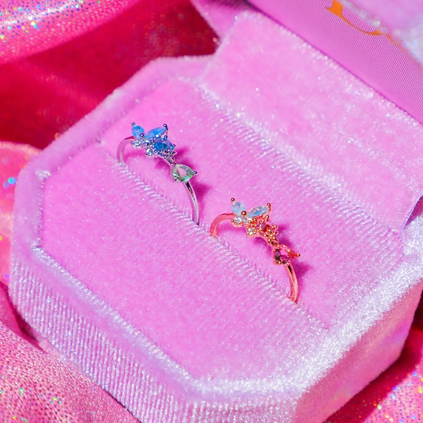 Butterfly Gem Ring
