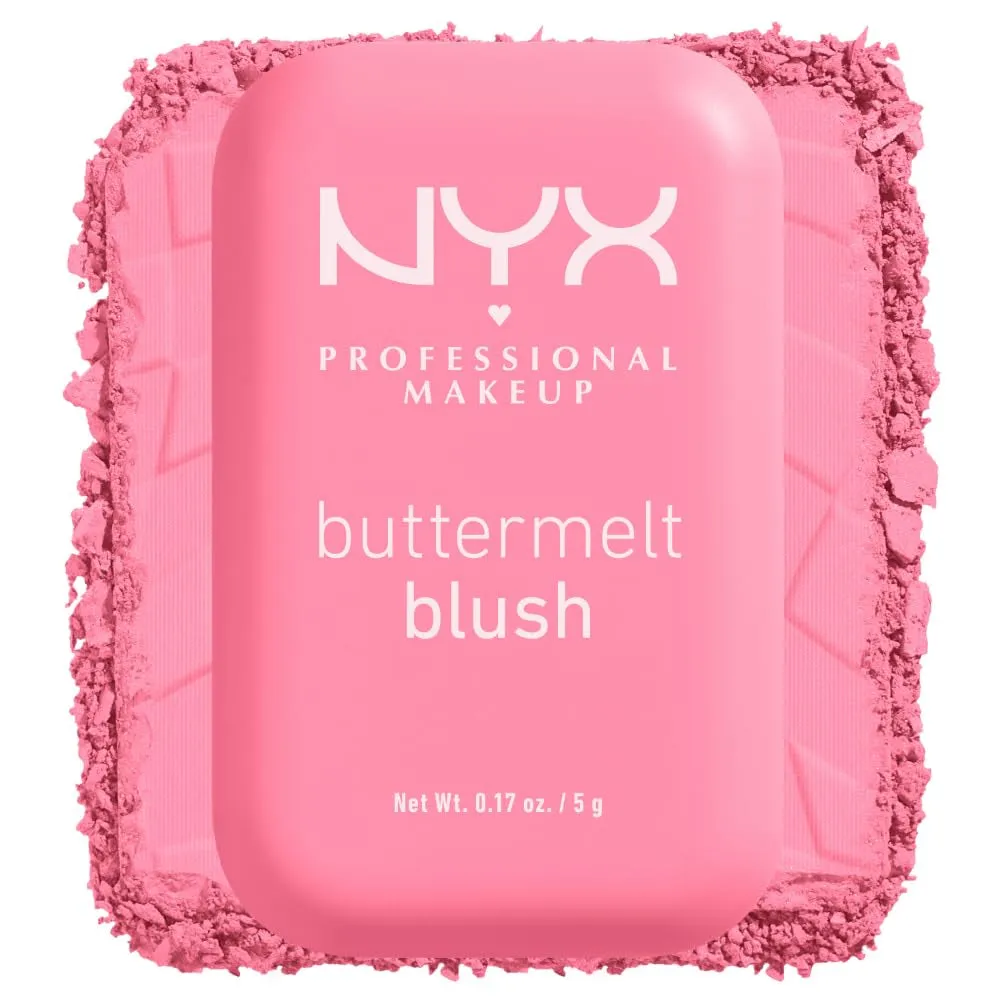 Buttermelt Powder Blush, Fade and Transfer-Resistant Blush, up to 12HR Make up Wear, Vegan Formula - Butta Together