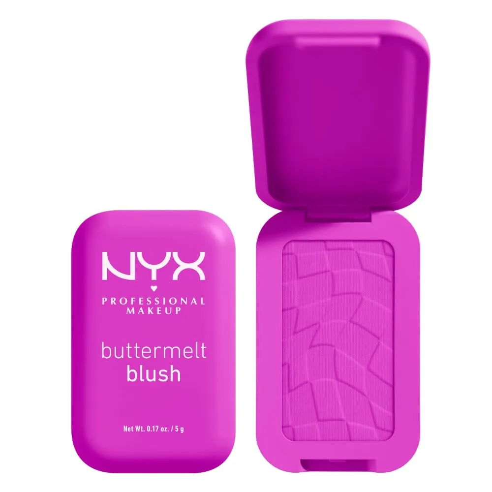Buttermelt Powder Blush, Fade and Transfer-Resistant Blush, up to 12HR Make up Wear, Vegan Formula - Butta Together