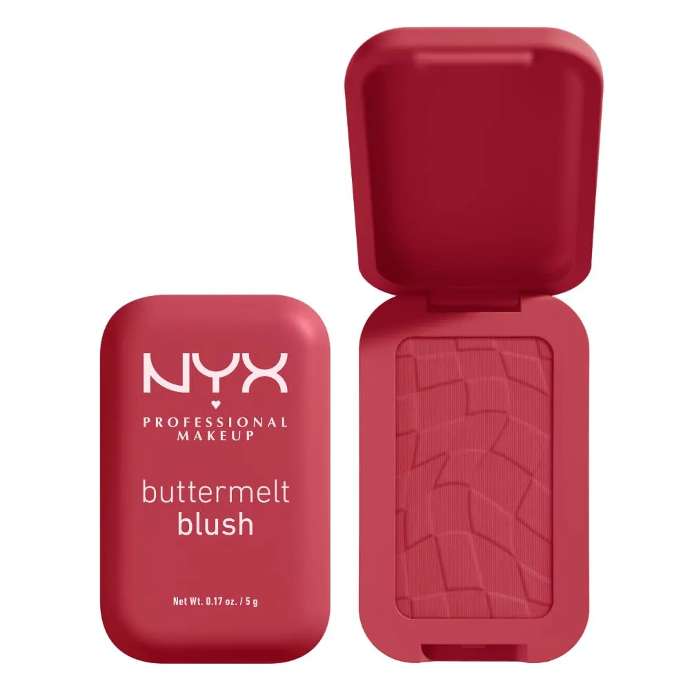 Buttermelt Powder Blush, Fade and Transfer-Resistant Blush, up to 12HR Make up Wear, Vegan Formula - Butta Together