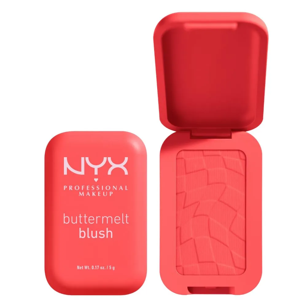 Buttermelt Powder Blush, Fade and Transfer-Resistant Blush, up to 12HR Make up Wear, Vegan Formula - Butta Together