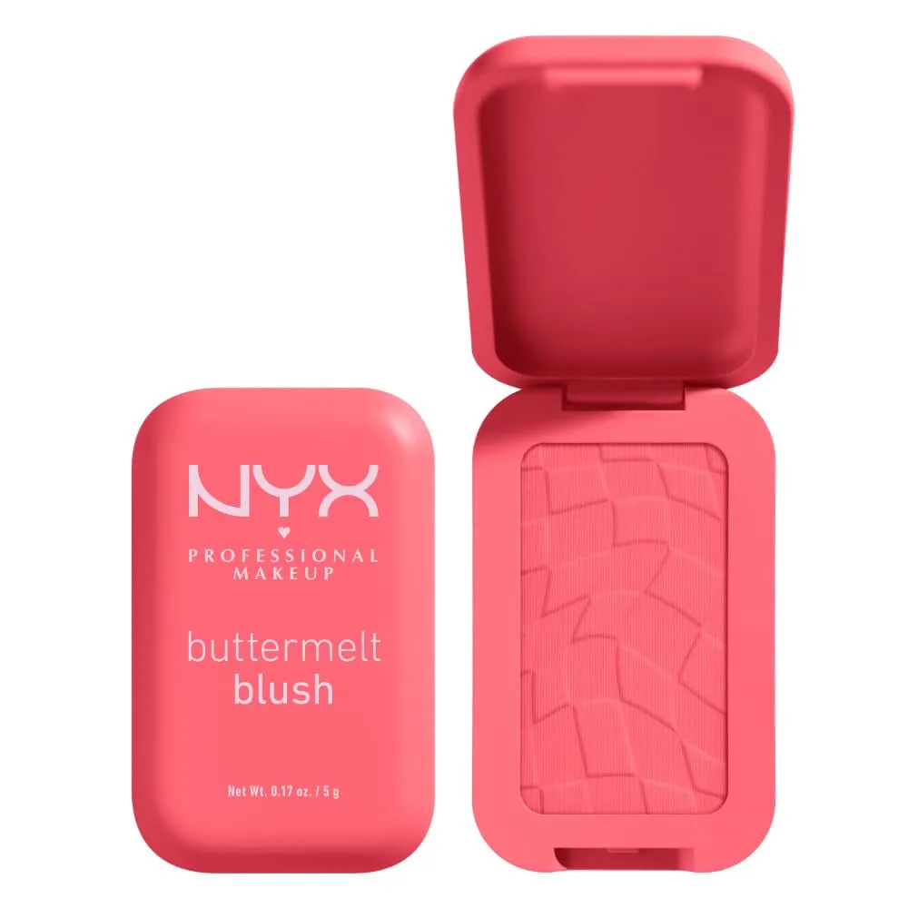 Buttermelt Powder Blush, Fade and Transfer-Resistant Blush, up to 12HR Make up Wear, Vegan Formula - Butta Together
