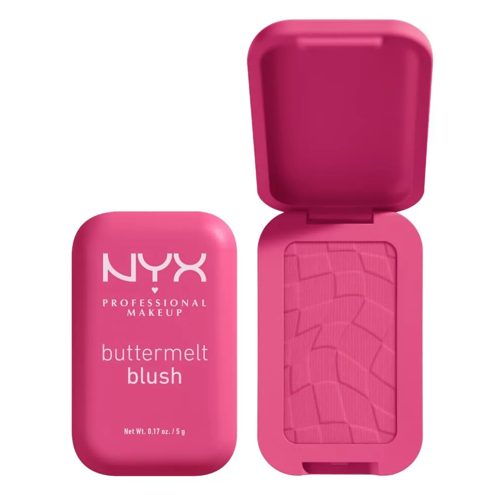 Buttermelt Powder Blush, Fade and Transfer-Resistant Blush, up to 12HR Make up Wear, Vegan Formula - Butta Together