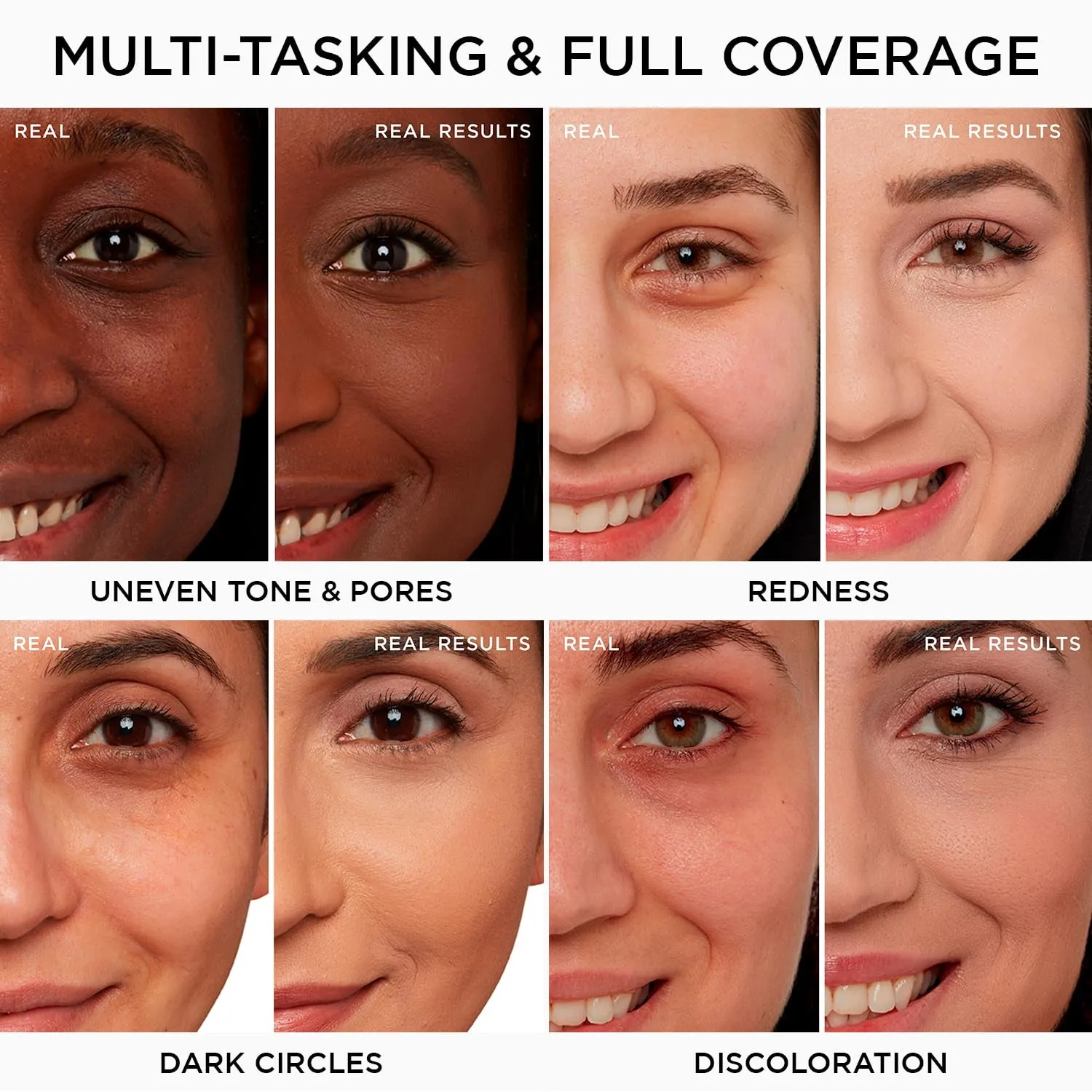 Bye Bye under Eye Full Coverage Concealer - for Dark Circles, Fine Lines, Redness & Discoloration - Waterproof - Natural Finish – 0.4 Fl Oz