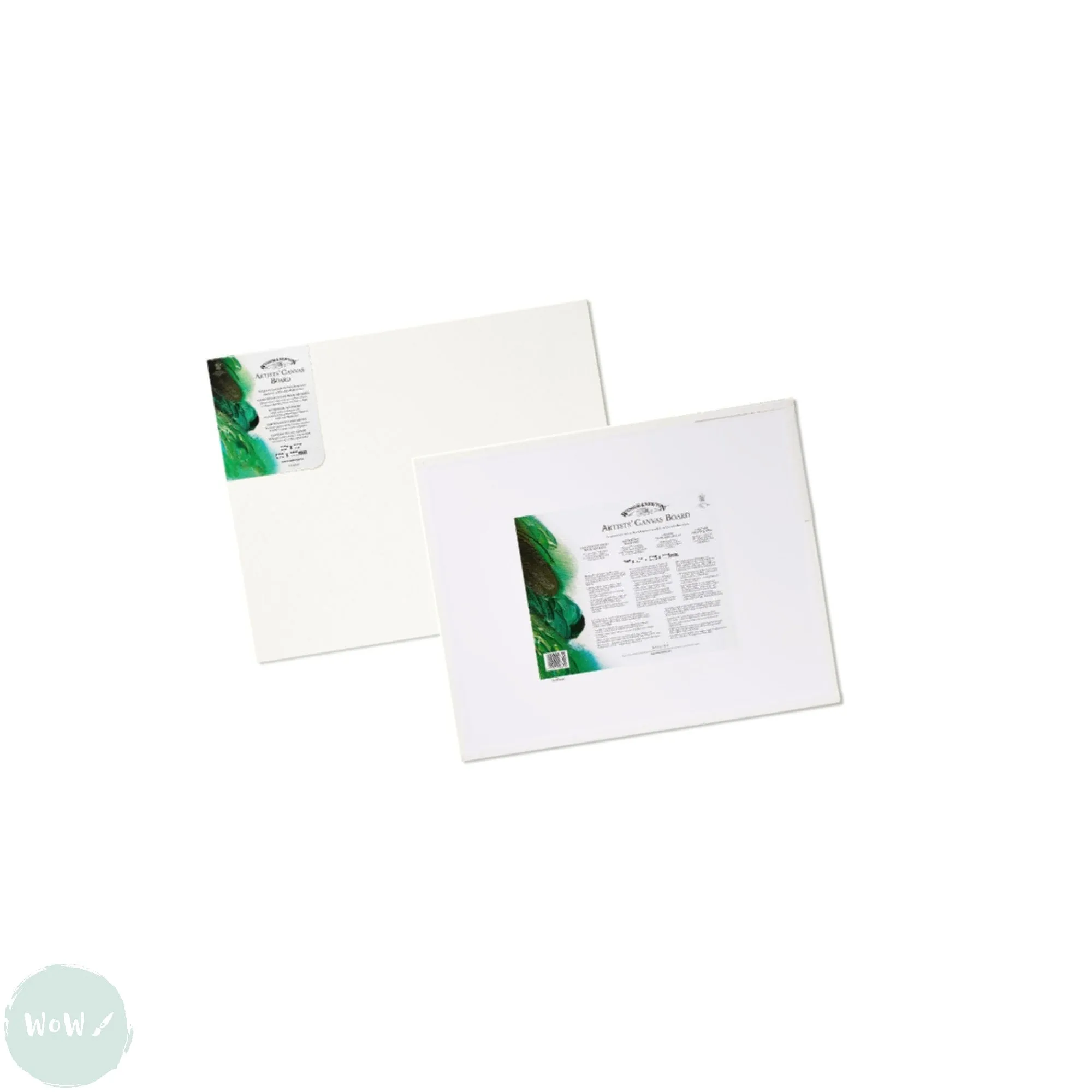 Canvas Board - WHITE PRIMED 100% COTTON - Winsor & Newton - ARTISTS -  14 x 18" (356 x 457 mm)
