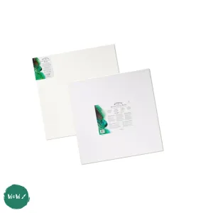 Canvas Board - WHITE PRIMED 100% COTTON - Winsor & Newton ARTISTS - 40 x 40 cm (Approx. 16 x 16“)