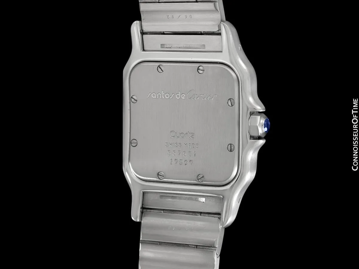 Cartier Santos Galbee Mens Watch with Date - Stainless Steel