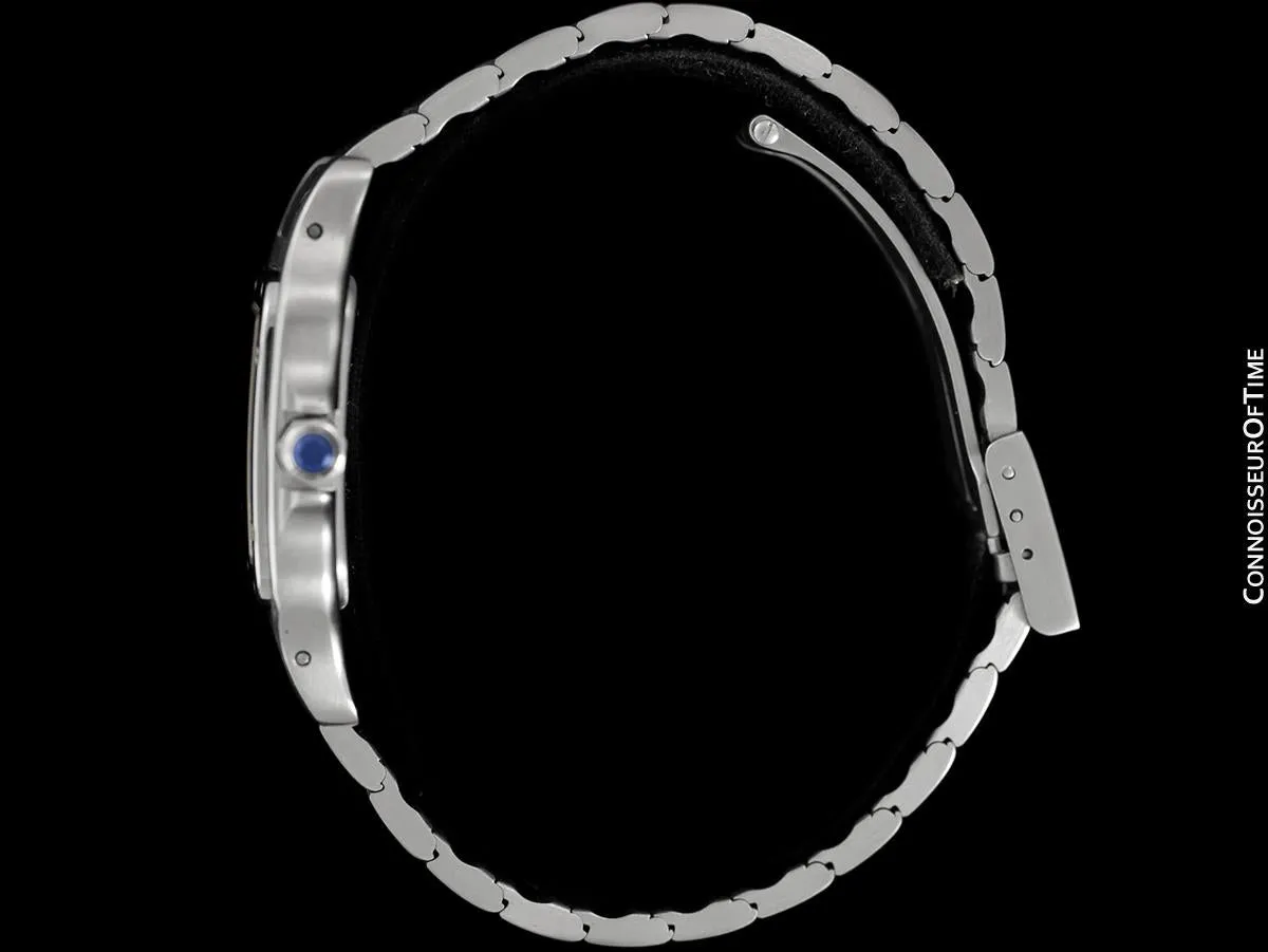 Cartier Santos Galbee Mens Watch with Date - Stainless Steel