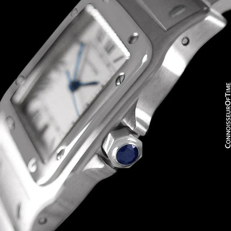 Cartier Santos Galbee Mens Watch with Quick-Setting Date - Stainless Steel