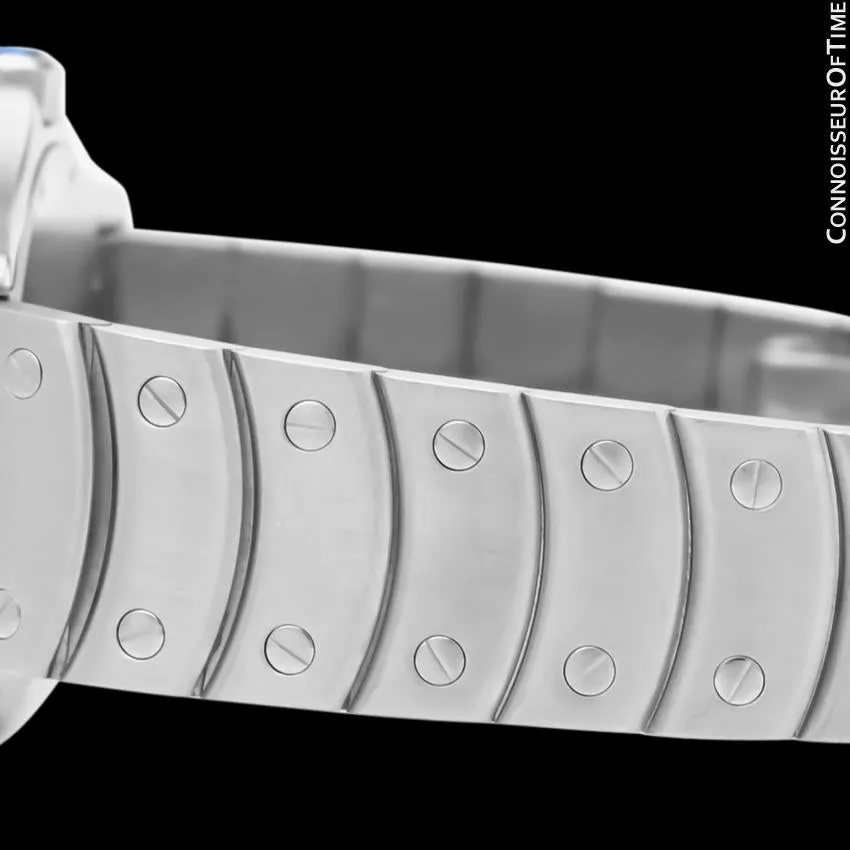 Cartier Santos Ronde Unisex Full Size Ladies Stainless Steel Bracelet Watch - W20027K1