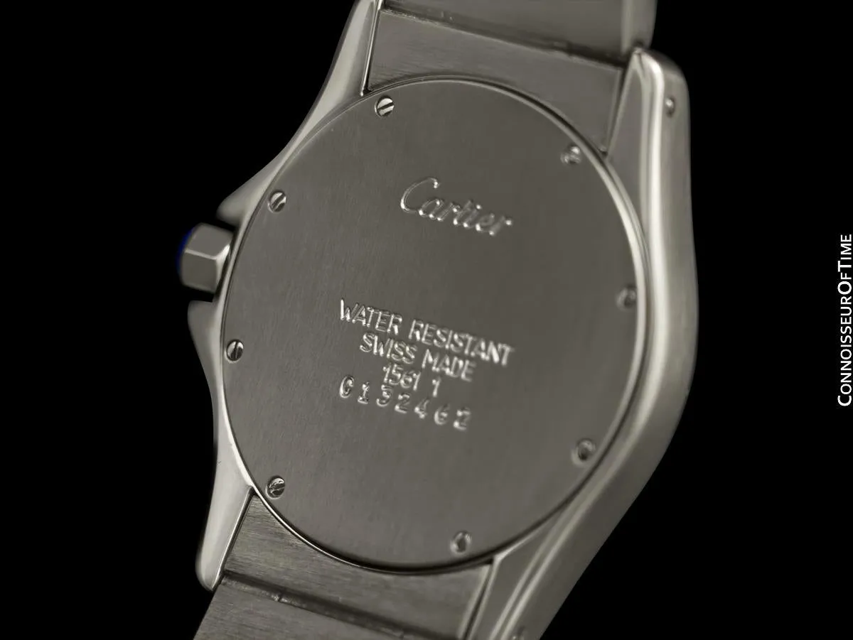 Cartier Santos Ronde Unisex Stainless Steel Bracelet Watch - W20027K1