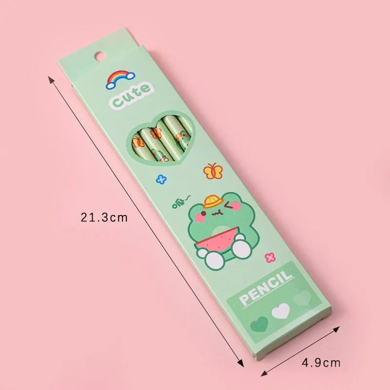 Cartoon Theme HB Pencils (6pcs)
