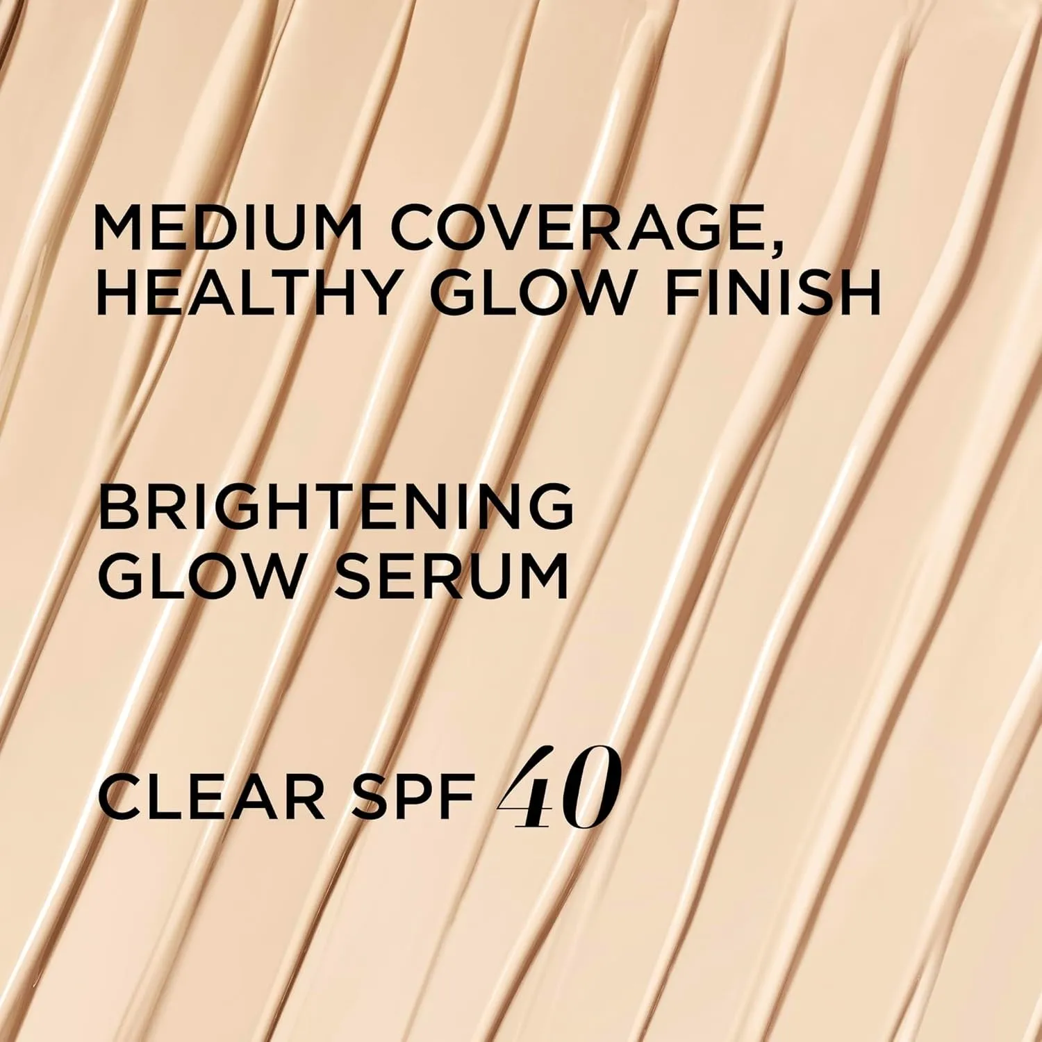 CC  Nude Glow Lightweight Foundation   Glow Serum with SPF 40 - with Niacinamide, Hyaluronic Acid & Green Tea Extract - 1.08 Fl Oz