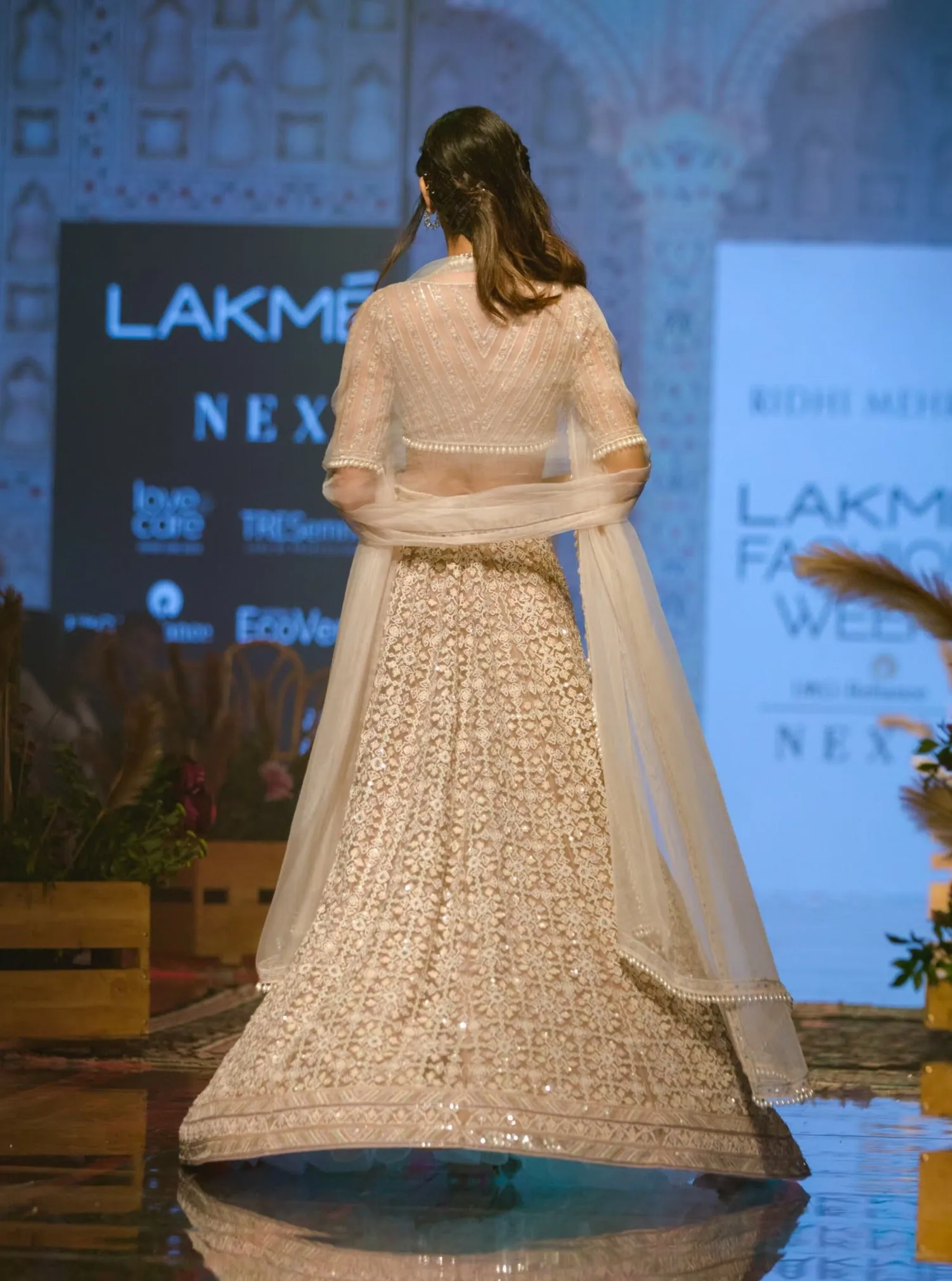 Champagne & Ivory Lehenga Set